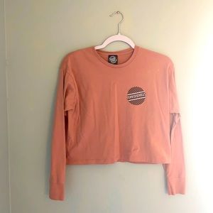 Santa Cruz, tillys, Pink, long sleeve, size small